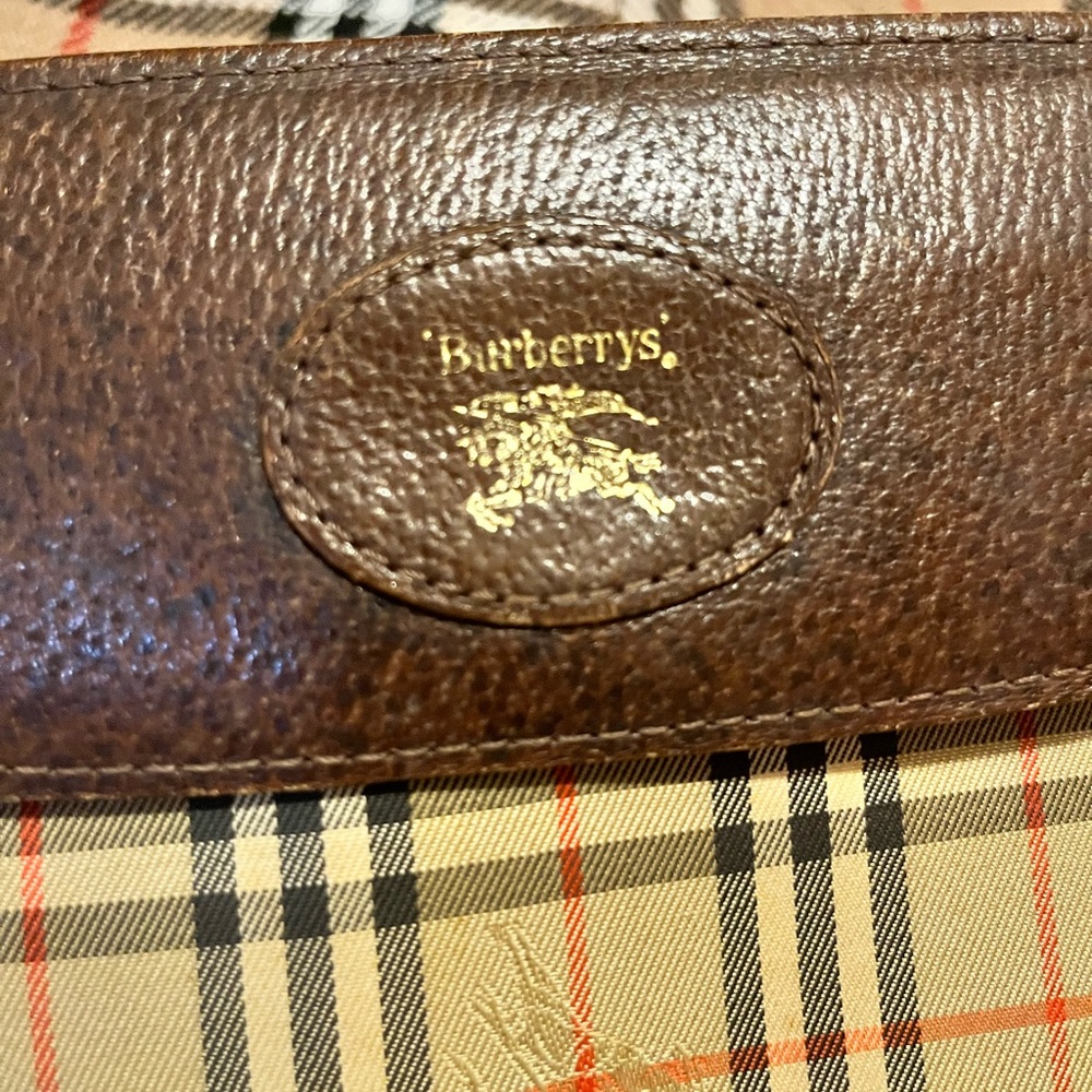 Vintage Burberry Nova chek clutch - Picture 5 of 7